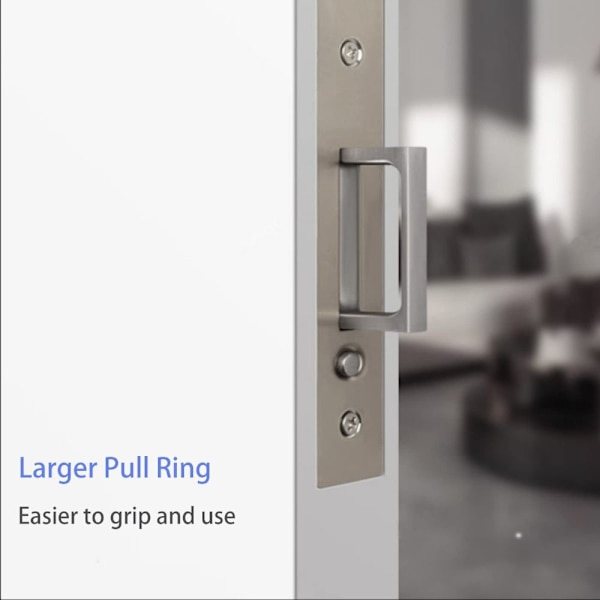 Pocket Door Edge Pull Liukuva Closet Oven kahvat Flush Pulls