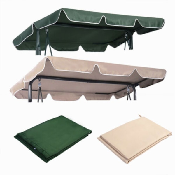 Øverste Regnskjold Canopy Gynger MØRKEGRØN 164X114X15CM dark green 164X114X15cm
