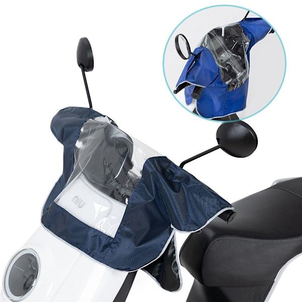 Moottoripyörän kojelaudan cover Electricbike Head TUMMAVIHREÄ dark green 78cmx86cm