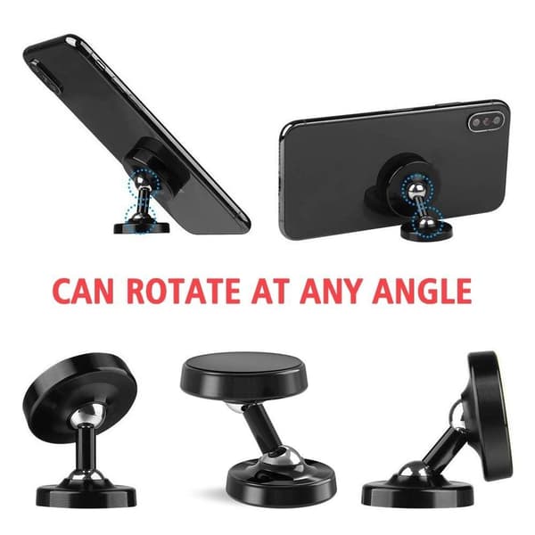 Magnetisk biltelefonholder, SORT black