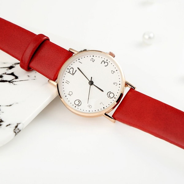 Armbandsur Watch RÖD red