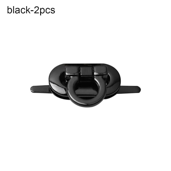 Vrid Lås Twist Locks SVART 2ST 2ST black 2pcs-2pcs