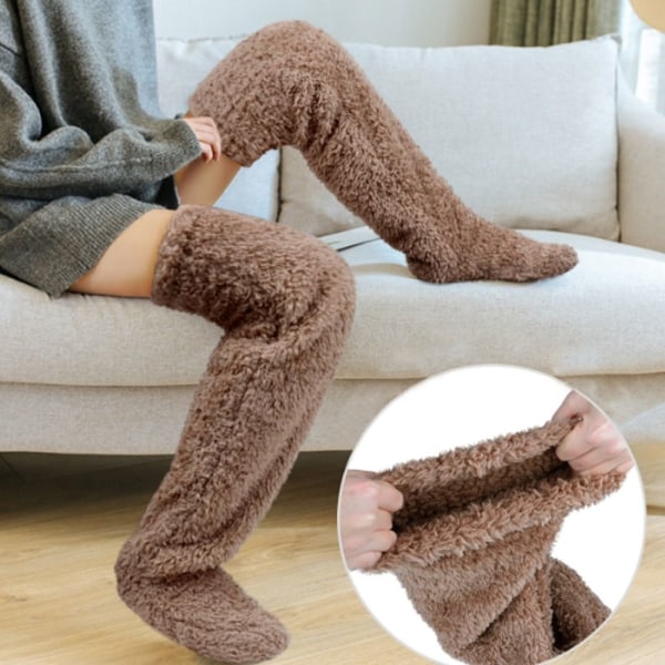 Slipper Socks Cozy Fuzzy Socks GRAY Grey