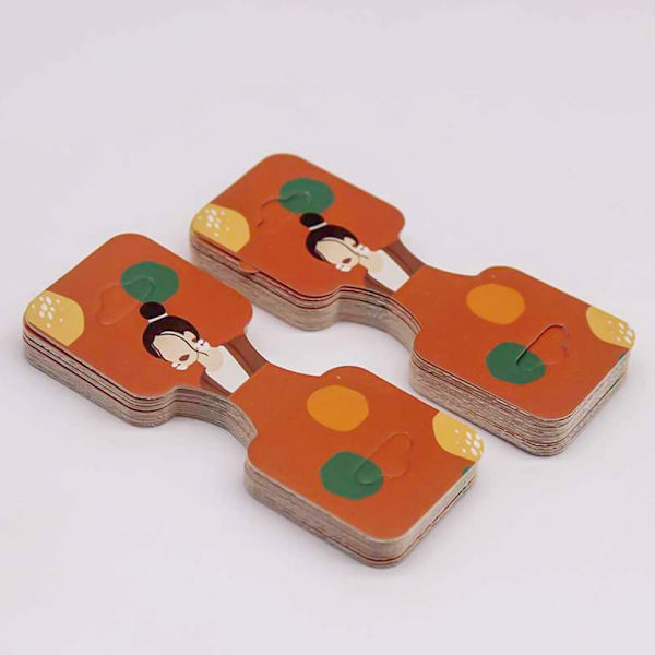 100 kpl/erä Korut Display Card Kaulakoru Hiuslenkki Rannekoru 100pcs 04