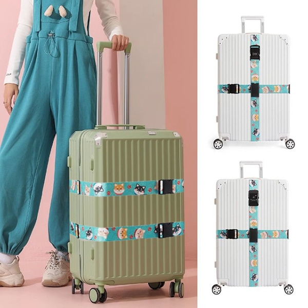 Bagasjestropper Pakkestropp GRØNN TSA LOCK TSA LOCK green TSA lock-TSA lock