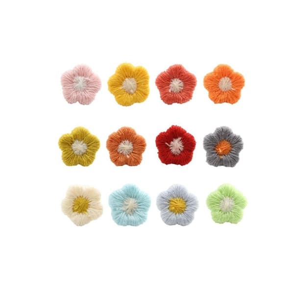 Blomster Push Pins Dekorative Thumbtacks Tegnepinner