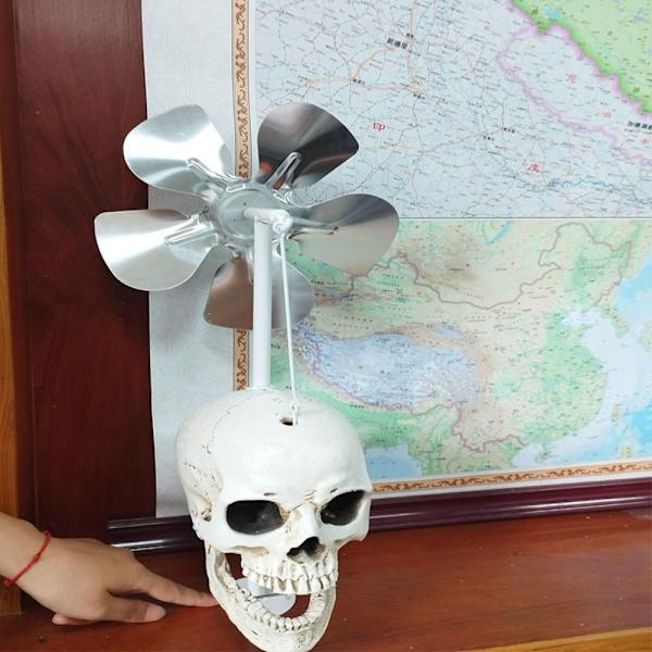 Skull Wind Spinner Wind Spinnere HVID white