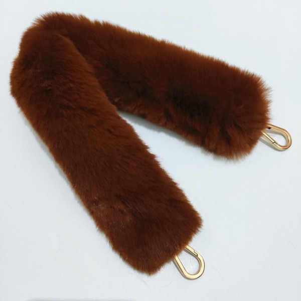 Väska Strap Handväska Axelrem BRUN Brown