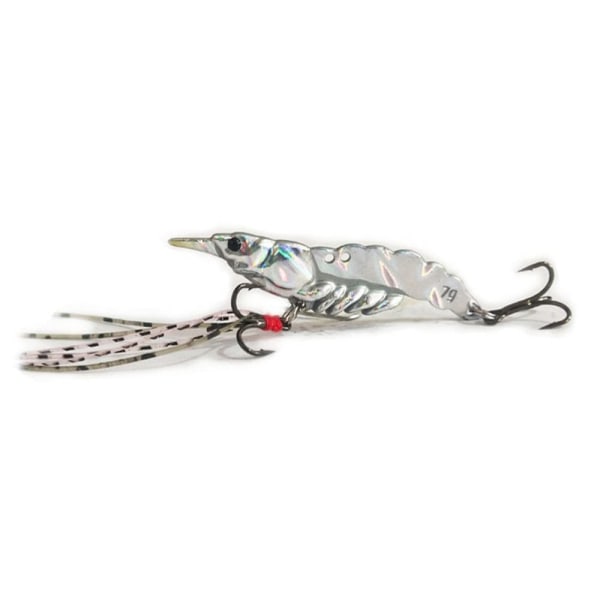 2st Räklurar Minnow Fiskedrag SILVER 11G silver 11g