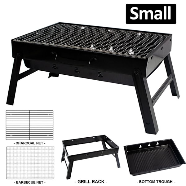 BBQ Grill Taitettava hiiligrilli 43X29X23CM 43x29x23cm