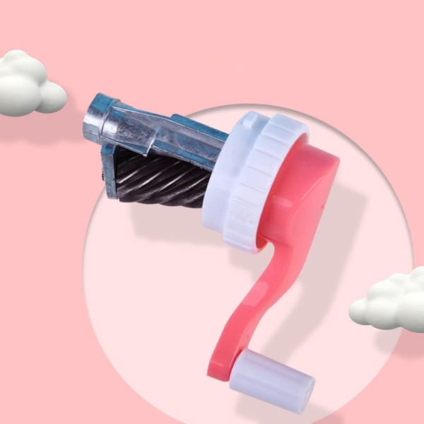 Astronaut Pencil Sharpener Third Gear Justerbar ROSA Pink