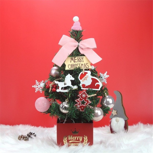 45cm LED Julgran Set Mini Bord Xmas Tree