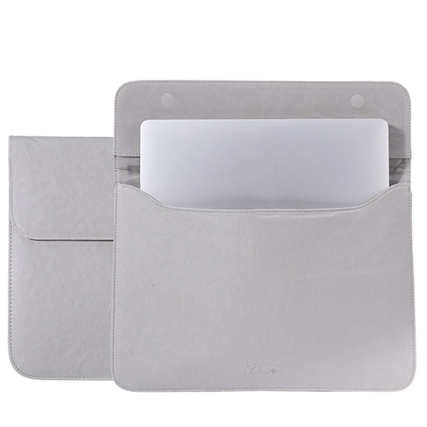 Kraftpapper Laptopväska Ultrabook Sleeve GRÅ 13,3-14 TUM Grey 13.3-14 inch