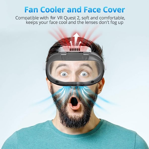 VR Fan VR Varmeafledning Luftcirkulationsventilator
