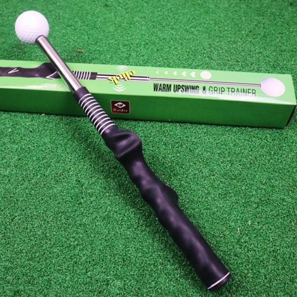 Golf Swing Trainer Teleskopisk träningsgrepp Lärhjälpmedel