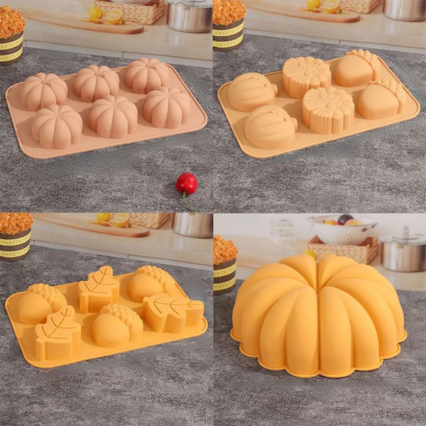 Pumkinformet Moussekakeform D D