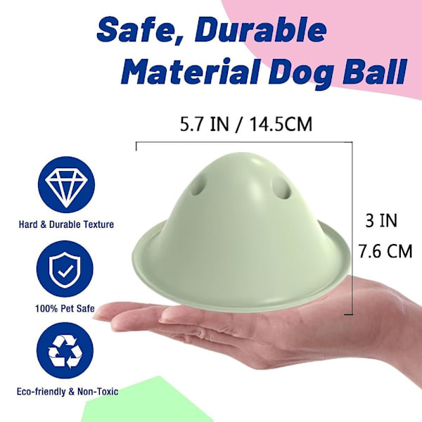 Dog Chew Leker Hunde Bite Toy GRØNN Green