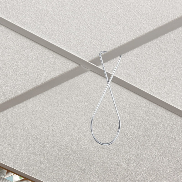 200 STK Loftflisekroge T-bar Clips Drop Clips Clips