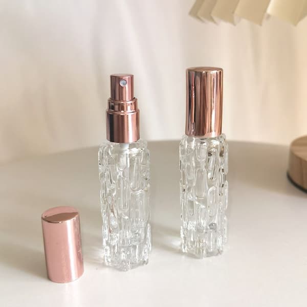 2 kpl Suihkepullo Hajusteannostelijapullo RUUSUKULTA Rose Gold