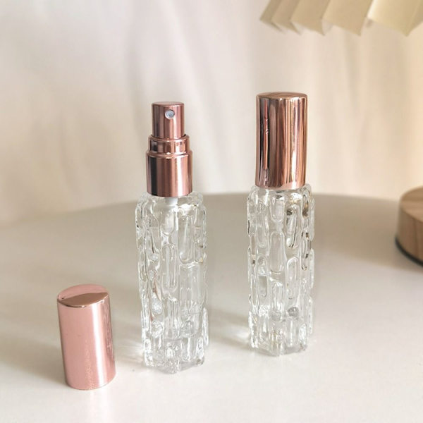 2stk Sprayflaske Parfumedispenserflaske SORT Black