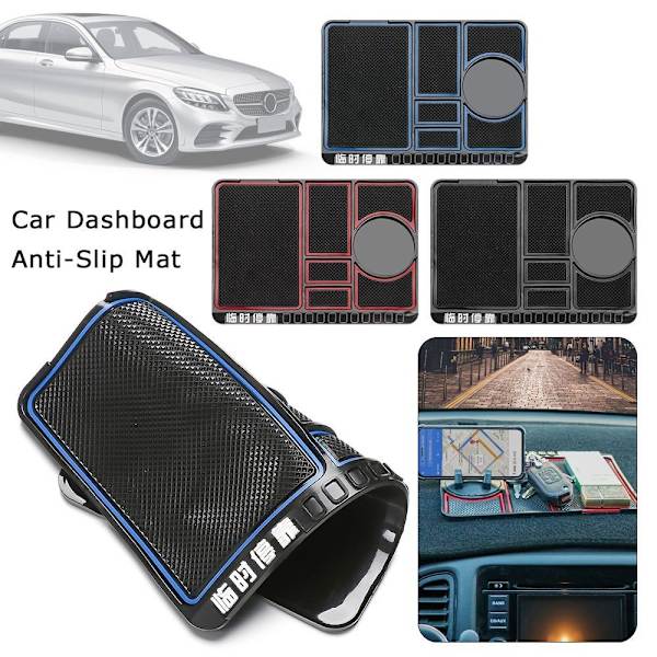 Antislippmatte for bilens dashbord SVART