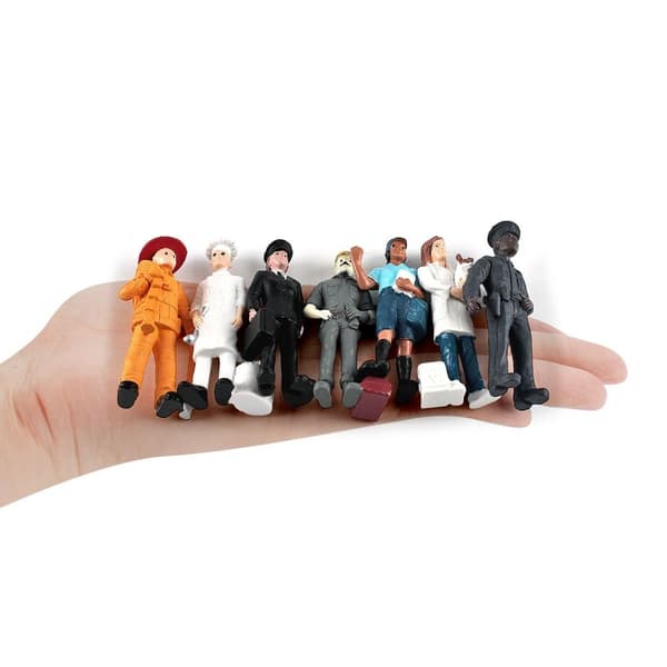 Simulation Personage Model Kunstig Postmand Pilot Figur