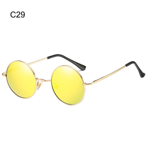 Små runde solbriller Hippie Circle Solbriller C29 C29 C29
