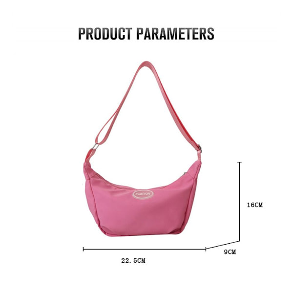 Dumpling Bag Messenger Bag SORT black