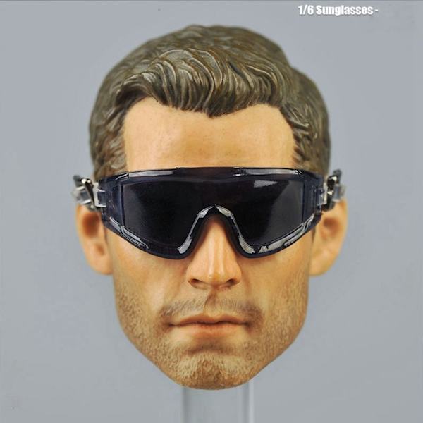 1/6 Soldier Doll Glasses Miesten/Naisten Nukkelasit SINISET Blue