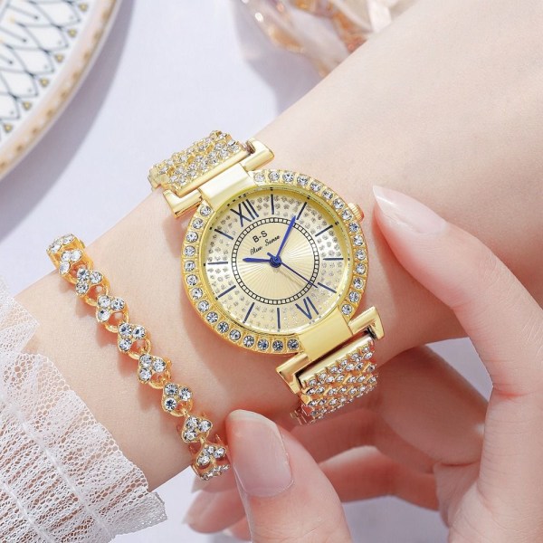 Belteklokke Quartz Armbåndsur ROSE GULL Rose Gold