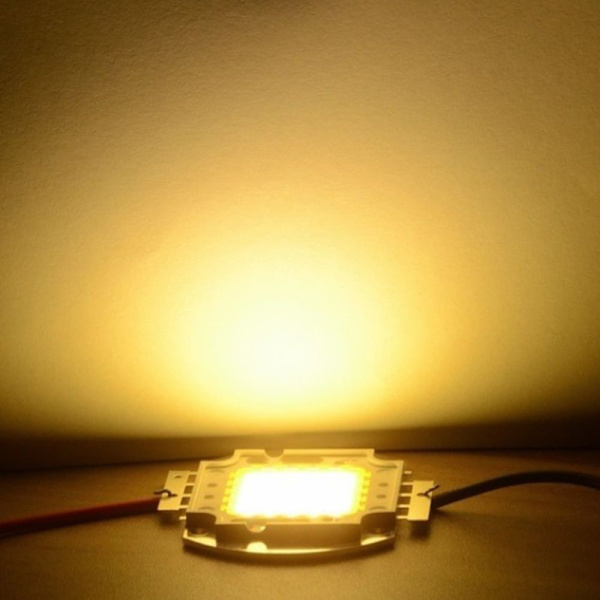 LED Chip Beads Lampun helmet 20WWARM WHITE LÄMPIMÄN VALKOINEN 20Wwarm white