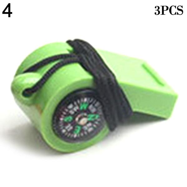 3st Multifunction Whistle 2in1 Compass 4 4 4