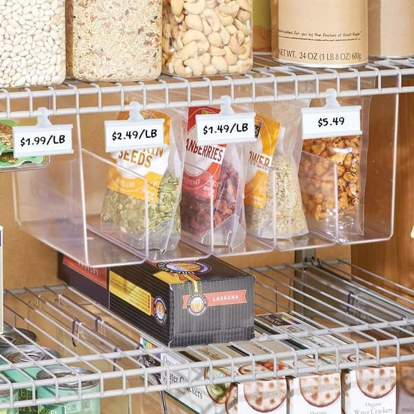 Plastetikettholdere Etikettholder Billettdisplayholder
