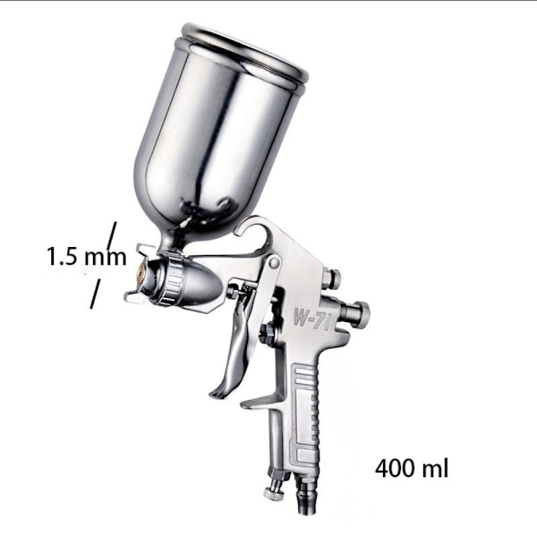Sprøytepistol Pneumatisk sprøytepistol GRAVITY TYPE GRAVITY TYPE Gravity type