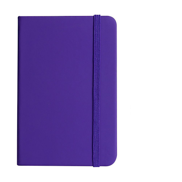 Rem Notebook 25K Moleskin Rubber LILLA A6 A6 purple A6-A6