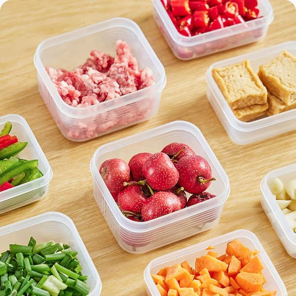3/4stk Fresh Storage Box Dispenser Box LITEN Small