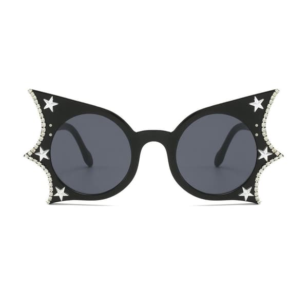 Butterfly Solbriller Bat Shape Solbriller SORT Black