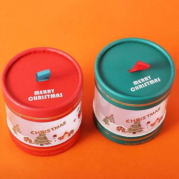 Jul Äpplen Box Presentförpackning RÖD red