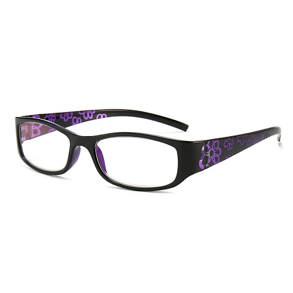 Anti-Blue Light Lukulasit Neliömäiset silmälasit PURPURIT Purple Strength 250