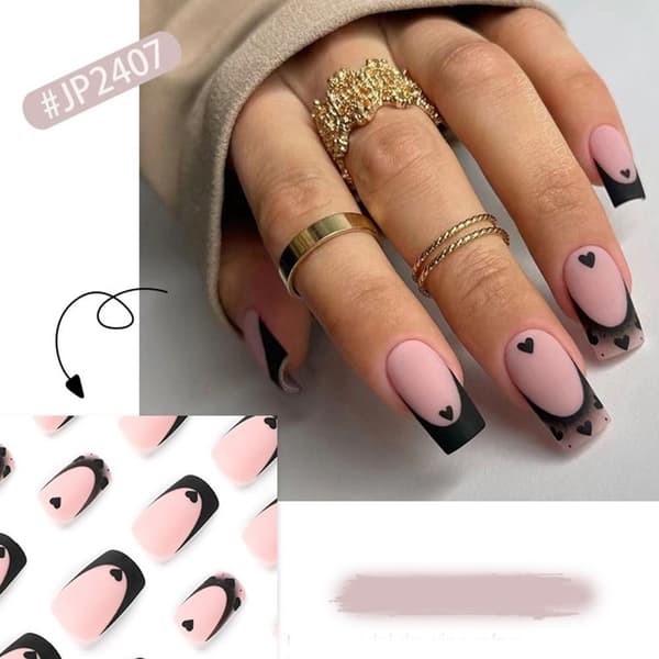 24stk False Nails Long Square JP2403 JP2403 JP2403