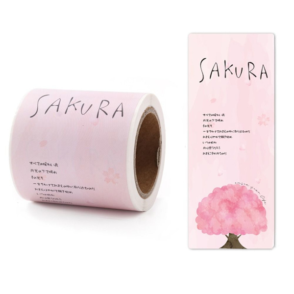 50 kpl Sakura-tervehdystarrat 2 2 2