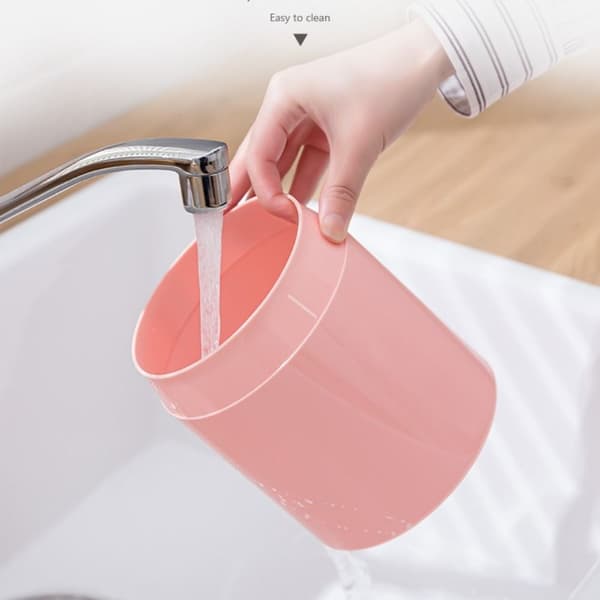 Skrivebord Dust Bin Mini Desktop Bin PINK pink
