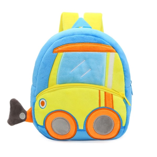 Kids Engineering Ryggsäck Cartoon Grävmaskin Ryggsäck 03 03 03