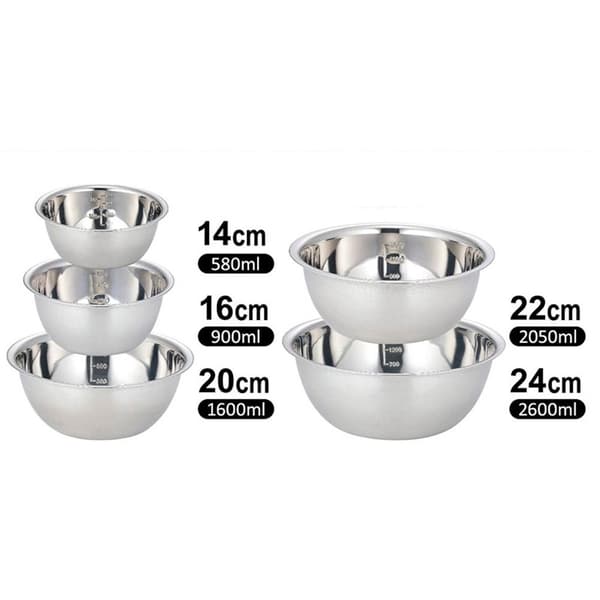 Blandeboller Nesting Boller 1600ML 1600ML 1600ml