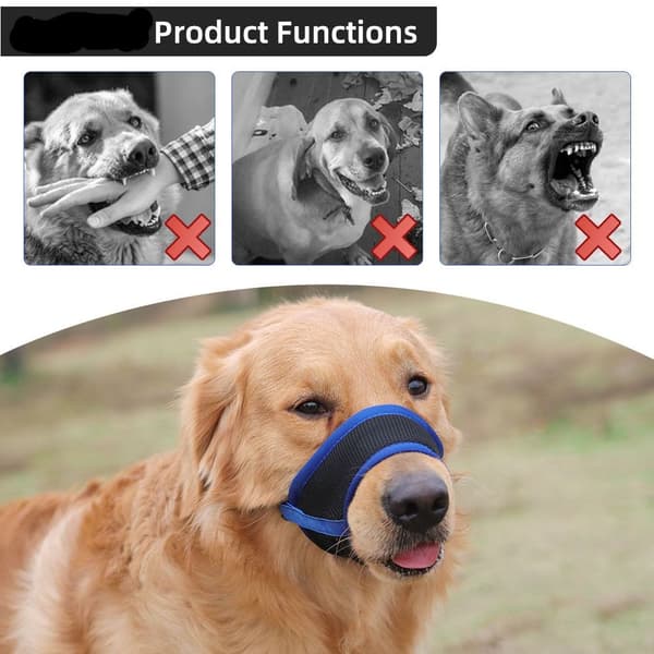 Hundmunstycke Hundmunstycke GRÅ M grey M