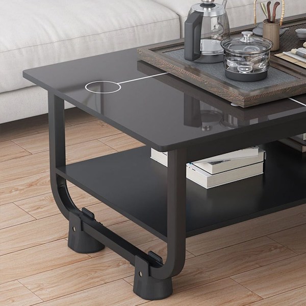 Sengemøbler Risers Anti Vibration Pads SORT HØYDE 6-8CM Black Height 6-8cm-Height 6-8cm