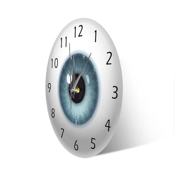 Eye Pupill Silent Wall Clock Clock Nyhet