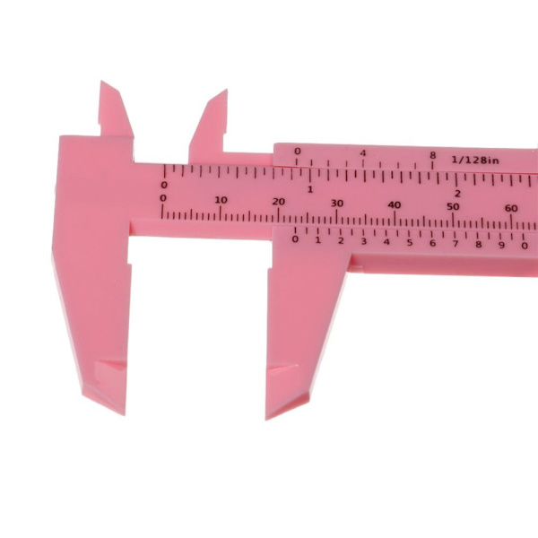 10 Pack Mini Caliper Vernier Caliper Dobbeltskala