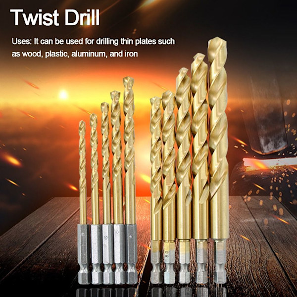 Set Twist Drill 6,0MM 6.0mm
