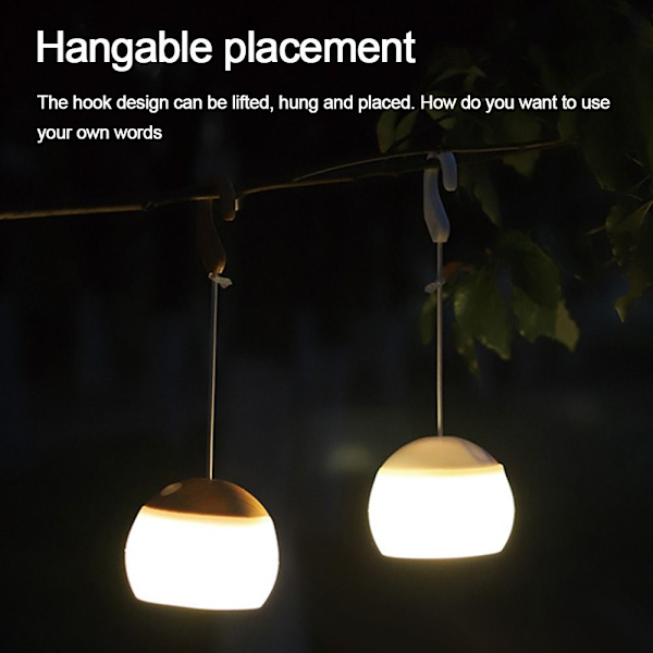 Campinglys LED Lykter Lampe Nattlys